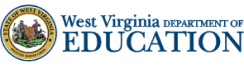 West Virginia Department of Education logo.