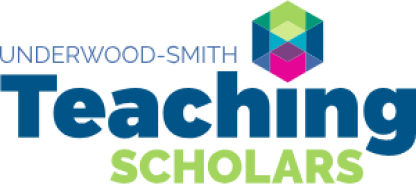 Underwood-Smith Teaching Scholars logo.