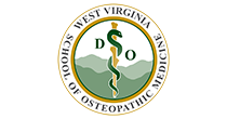 wv school of osteopathic medicine logo.